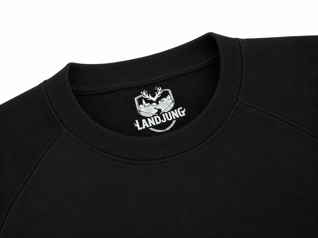 LandJung T-Shirt Schwarz – Essential