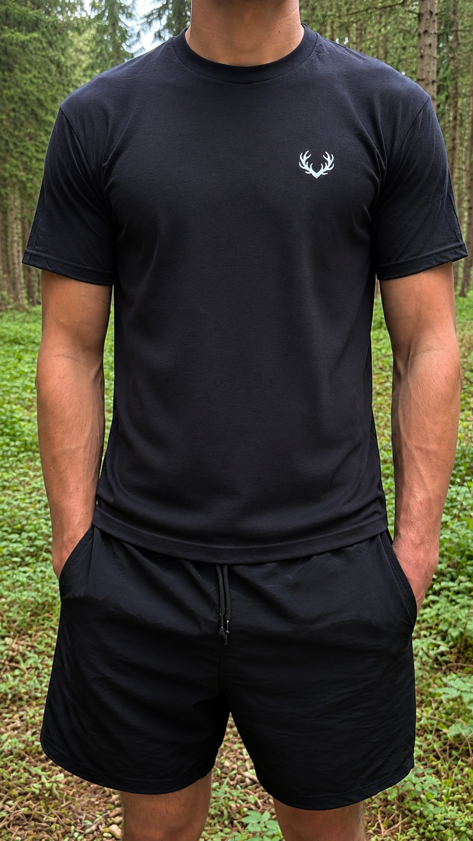 LandJung T-Shirt Schwarz – Essential