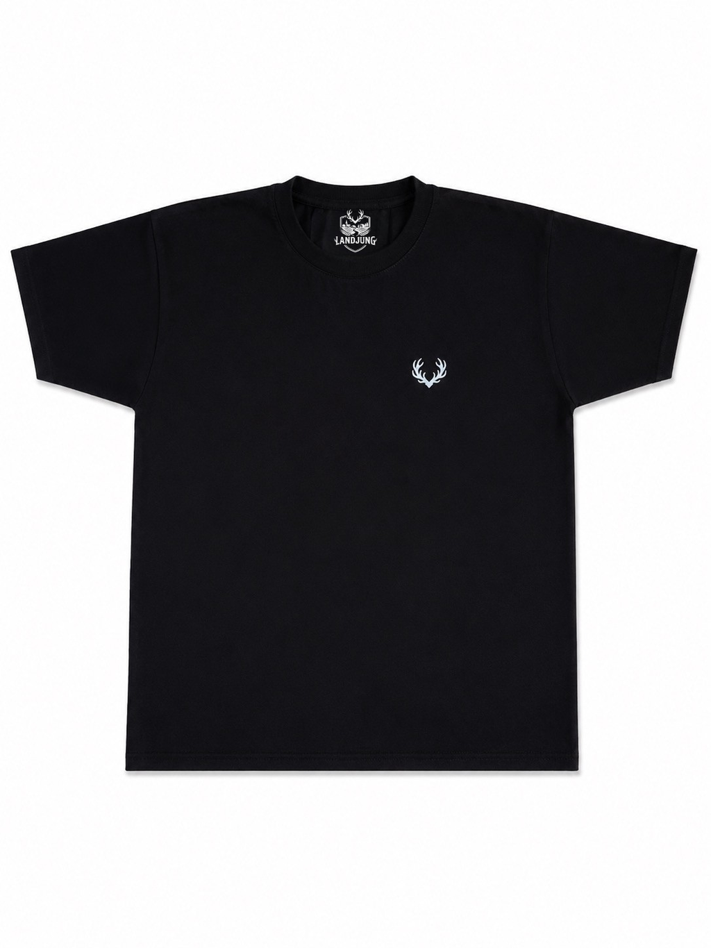 LandJung T-Shirt Schwarz – FOREST BACKPRINT