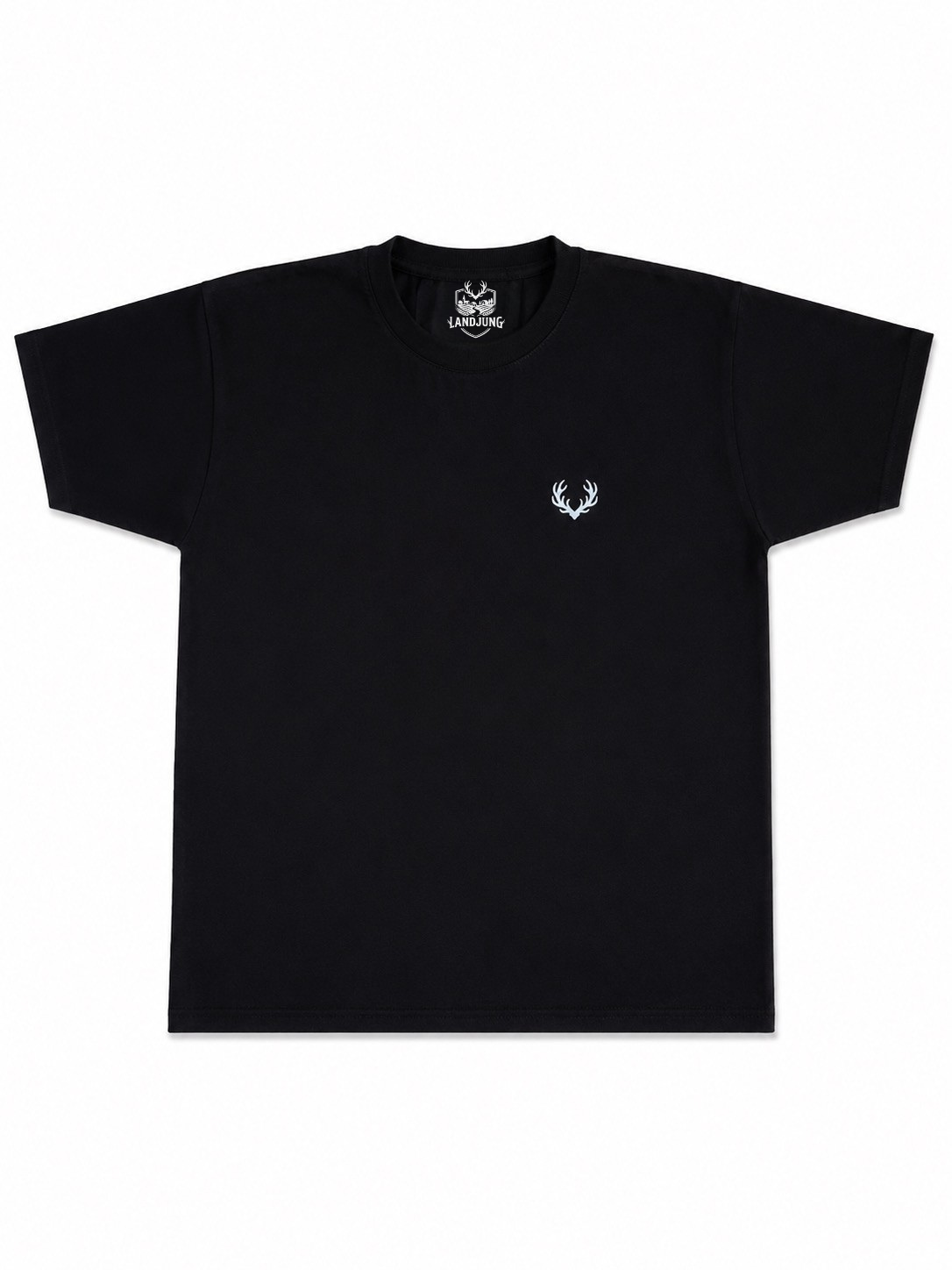 LandJung T-Shirt Schwarz – FOREST BACKPRINT