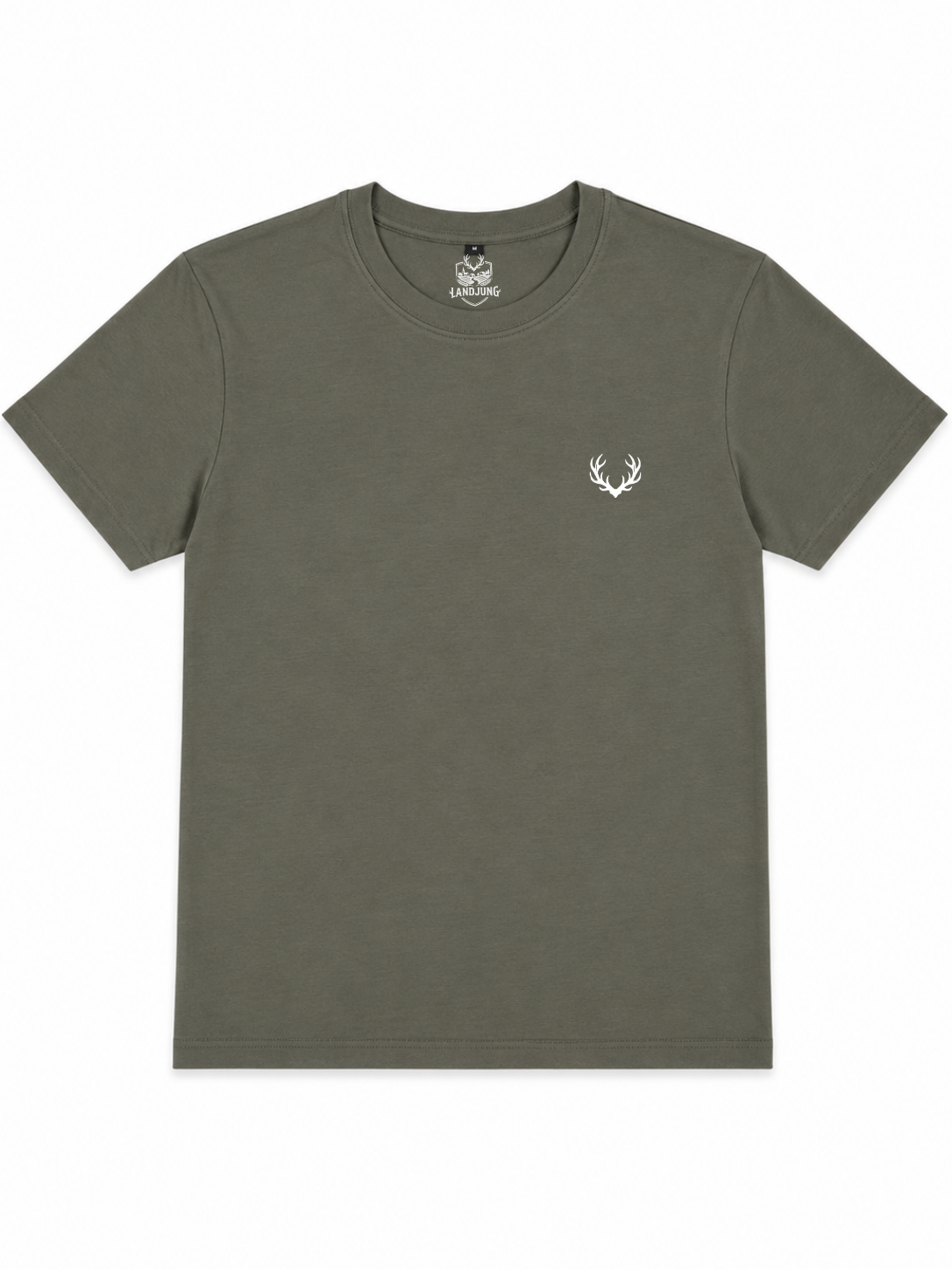 LandJung T-Shirt Oliv – FOREST BACKPRINT