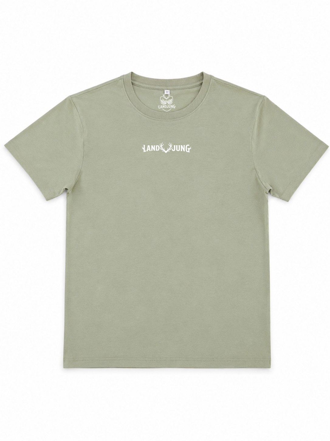 LandJung T-Shirt Mint – Essential Brustlogo