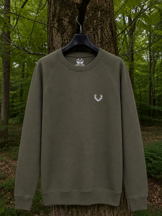 LandJung Pullover Oliv – Essential