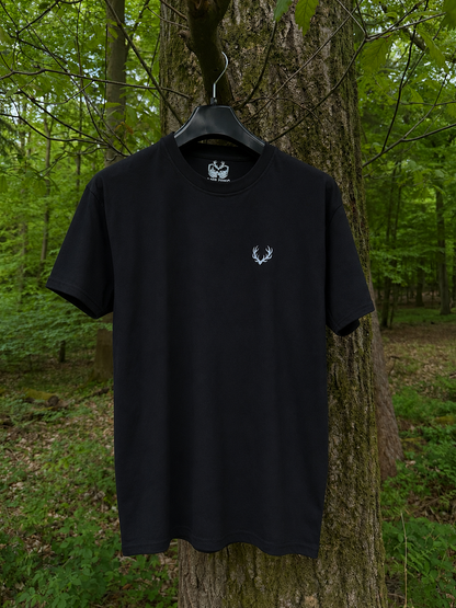 Landjung T-Shirt Schwarz – FOREST BACKPRINT
