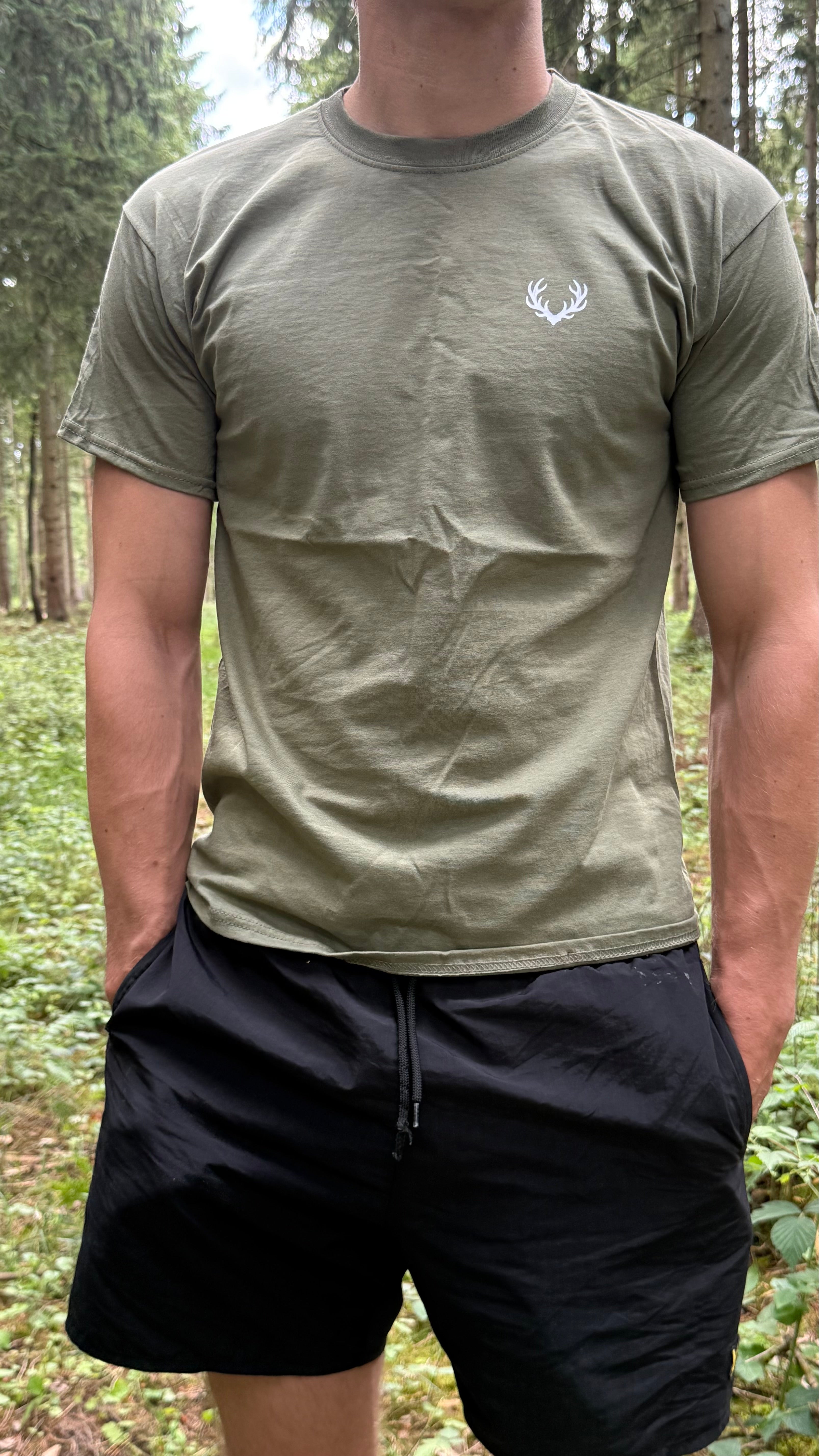 LandJung T-Shirt Oliv – Essential